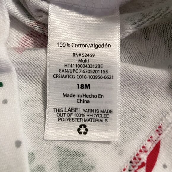 Christmas Baby NWT BUNDLE 18 Months Holidays Winter Unisex 2 PC Pajamas 18 M - Picture 12 of 13